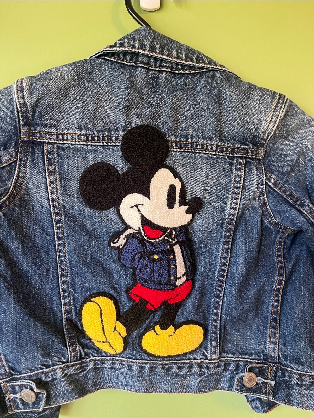 Gap x Mickey kids jean jacket